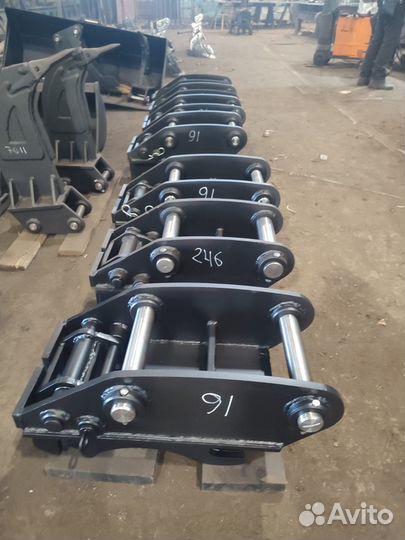 Быстросъем на мини-экскаватор