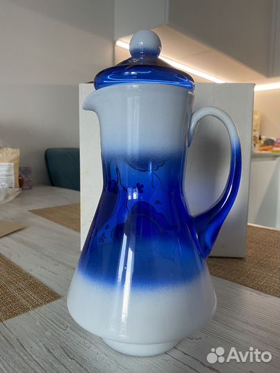 Набор стеклянный графин и 6 стаканов