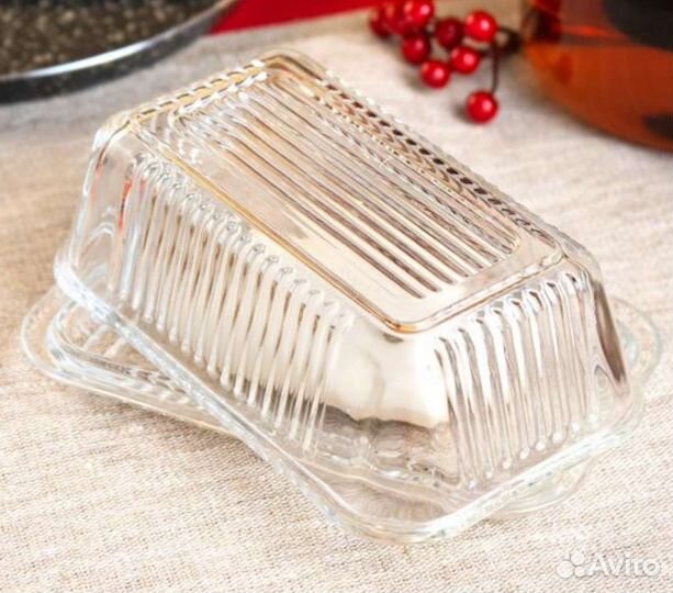 Масленка стекло