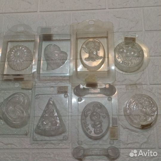 Пластиковые формы для мыла