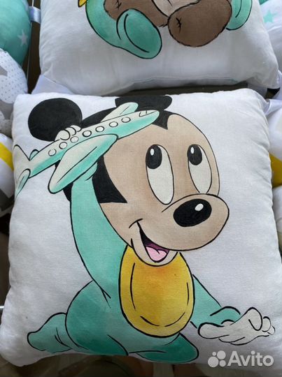 Бортики в детскую кроватку