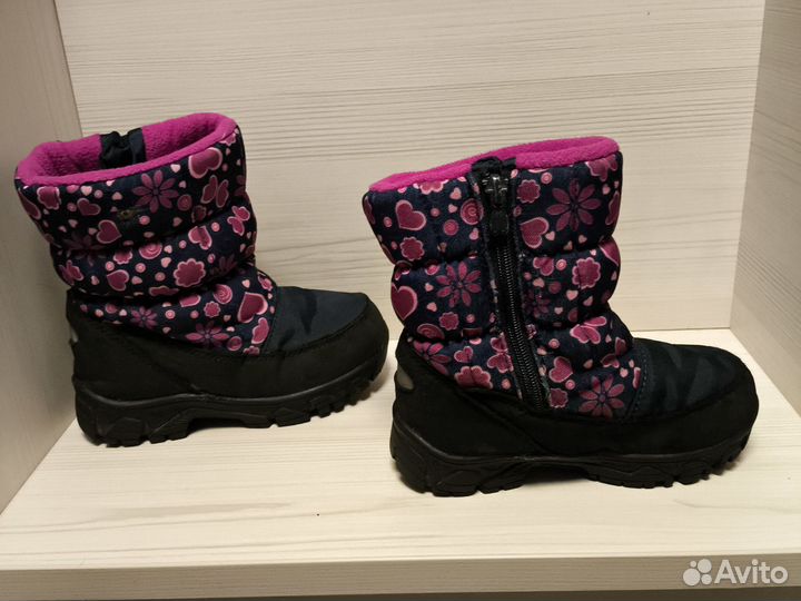 Зимние детские ботинки р. 29