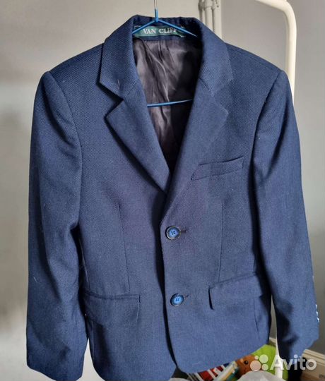 Школьный костюм,Пиджак на мальчика Van cliff 122