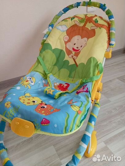 Детские качели шезлонг