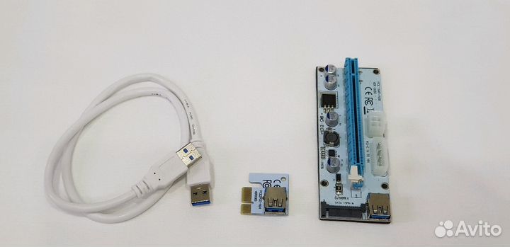 Райзер ver.008S PCI-E в отличном состоянии
