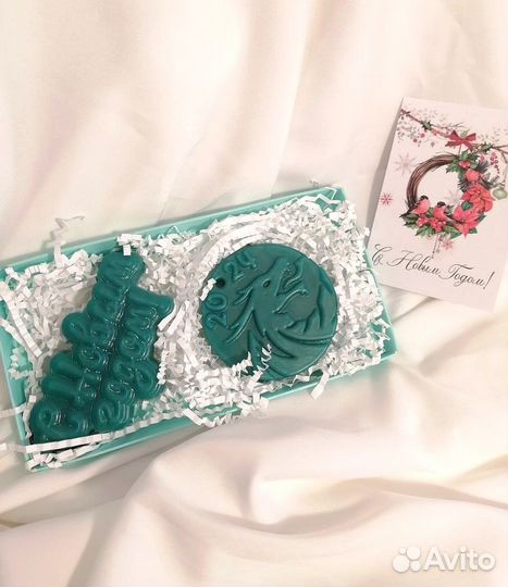 Мыло ручной работы дракон. Подарок на новый год