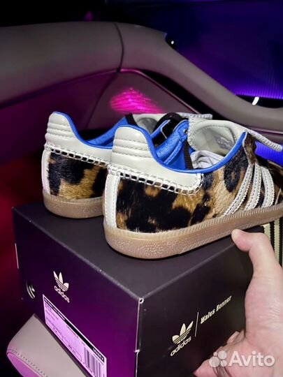 Adidas Samba wales bonner leopard оригинал