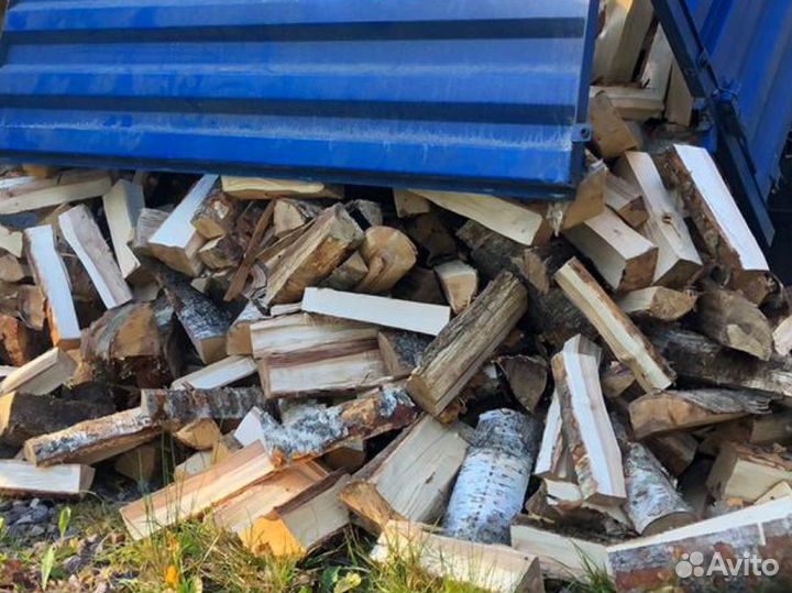 Дрова березовые колотые