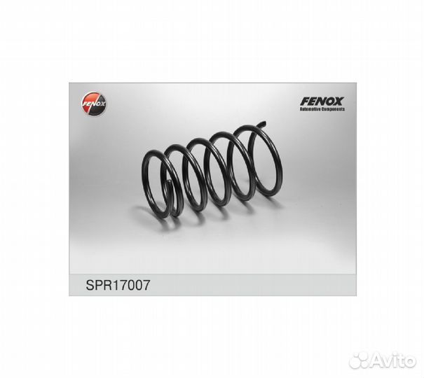 Пружина подвески nissan X-trail 01- зад