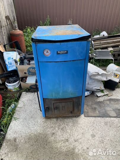 Твердотопливный котел будерус
