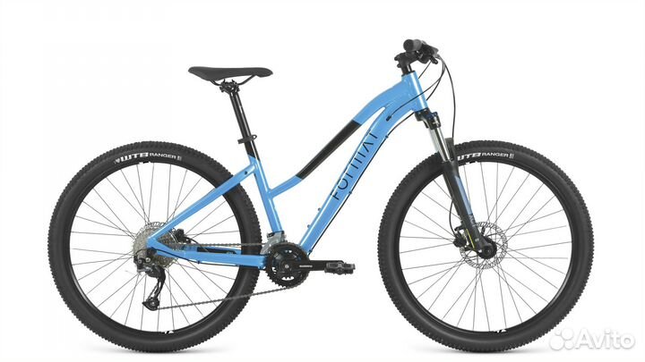 Велосипед горный Format 7712 d-27,5 2x9 (2022) M г