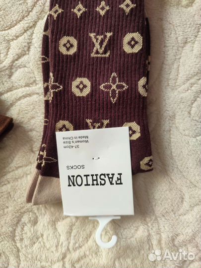 Носки женские высокие Луи новые, 36-41