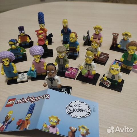Lego minifigures simpsons купить в Вологде | Хобби и отдых | Авито