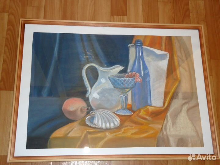 Картина пастелью ручная работа