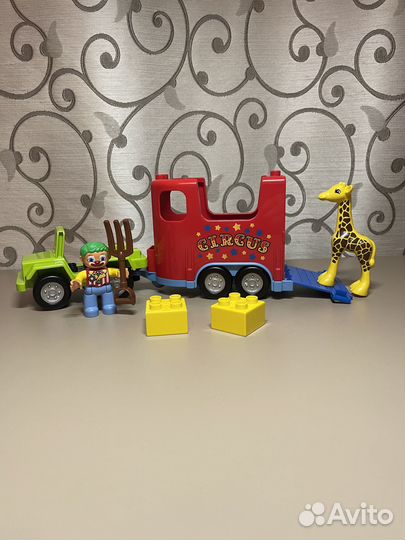 Lego duplo 10550 цирковой фургон