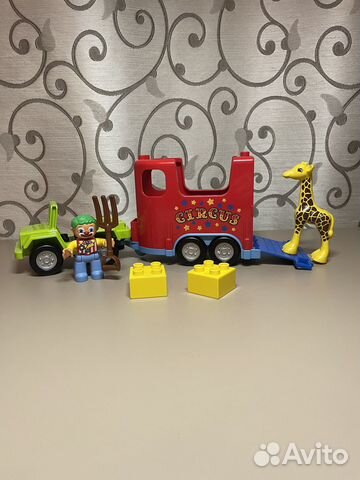 Lego duplo 10550 цирковой фургон