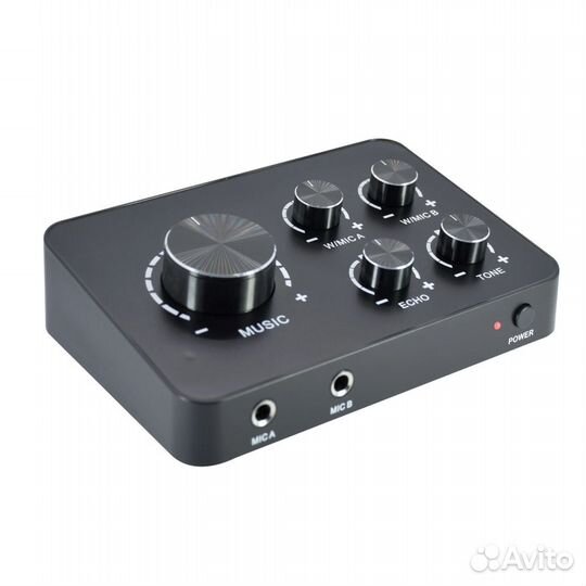 Караоке-система K6 bluetooth с 2 микрофонами