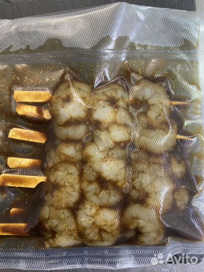 Морепродукты для гриля/мангала/сковороды