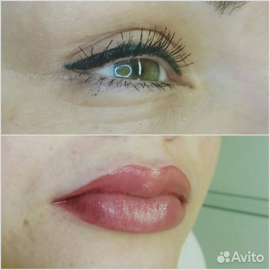 Перманентный макияж Пудровое Напыление Татуаж