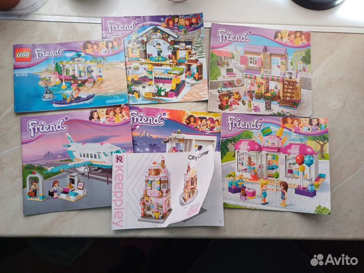 Lego friends россыпью
