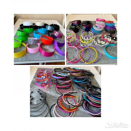 Ободки для волос - набор из 235 шт