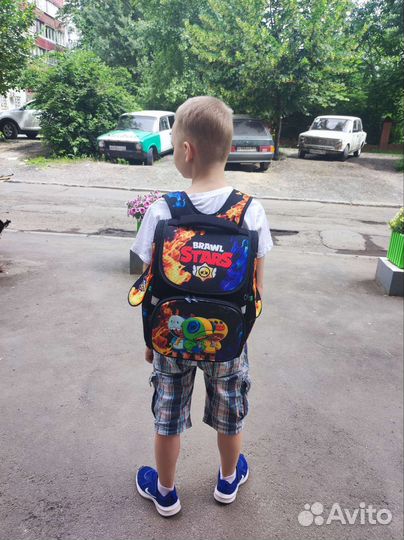 Рюкзак для начальной школы brawl stars