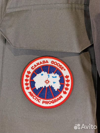 Зимняя парка Canada Goose серая