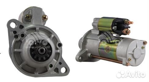 Стартер mitsubishi fuso 24V 5kW 11зубов 6D17 krauf