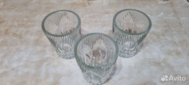 Салфетницы хрусталь СССР Авитодоставка