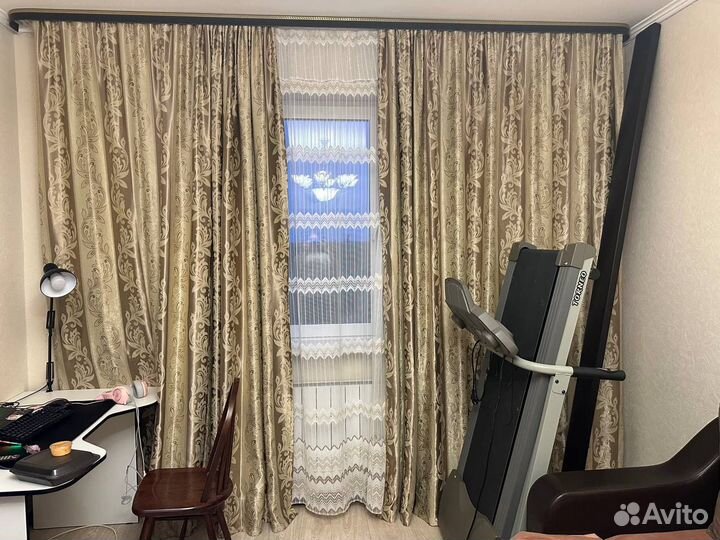 Комплект шторы и тюль