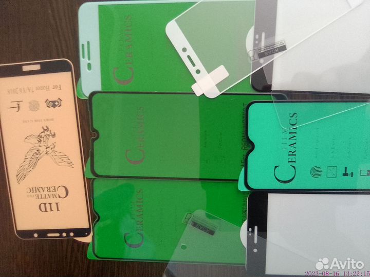 Защитное керамическое стекло Айфон 10, 11,6,7,8