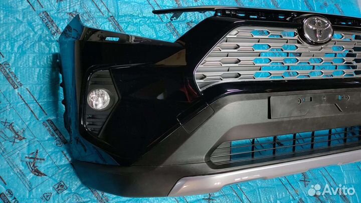 Передний бампер рав 4 50 в сборе без дефектов