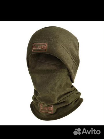 Комплект шапка и снуд флисовые