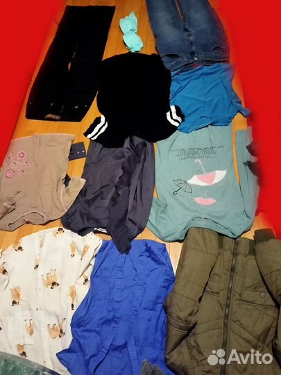 Целый пакет вещей на девочку 158 с доставкой