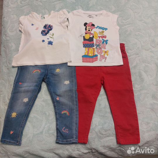 Одежда для девочки 92 H&M