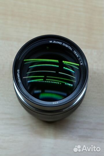 Объектив olympus 75mm f/1.8