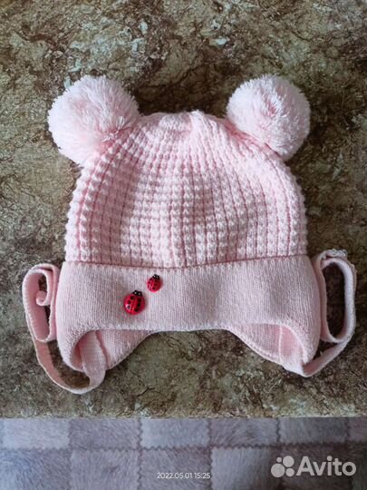 Шапка и снуд для девочки