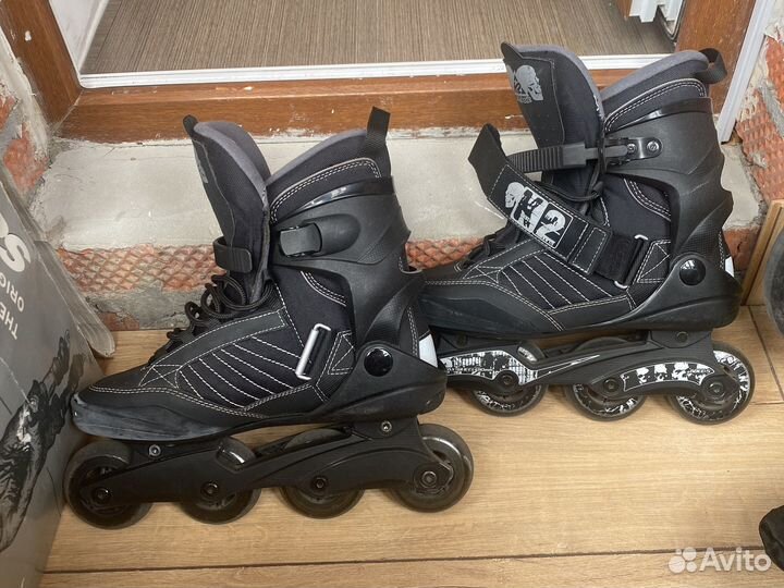 Роликовые коньки к2 размер 42,5 вейвборд в подарок