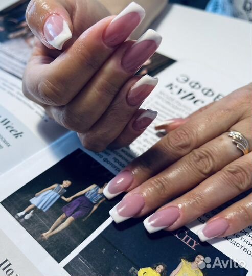 Маникюр с покрытием