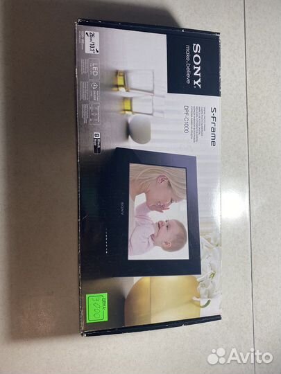 Цифровая фоторамка sony DPF-C1000