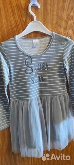 Платье футболка 122