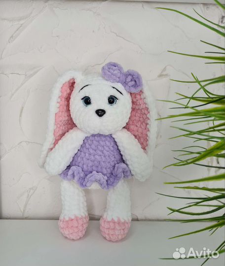 Игрушка Зайчик,амигуруми