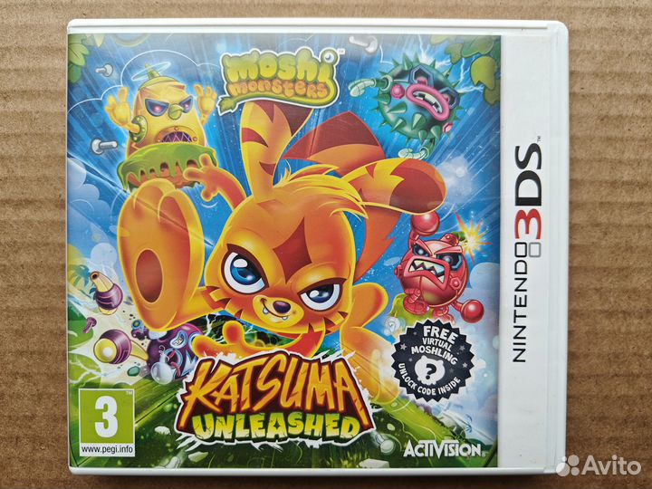 Moshi Monsters Katsuma Unleashed 3DS