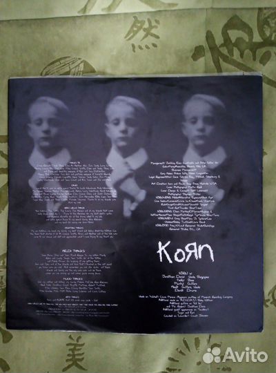 LP Korn-Life is peachy(первый EU пресс)