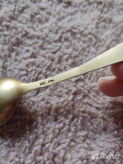 Серебряные ложки с эмалью