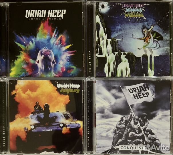 Gary Moore, Joe Cocker, Uriah Heep и др. CD