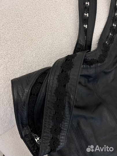 Сарафан кожаный Франция