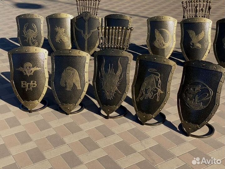 Подставка под шампуры щит