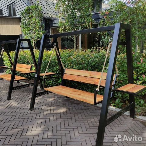 Садовые качели Лофт