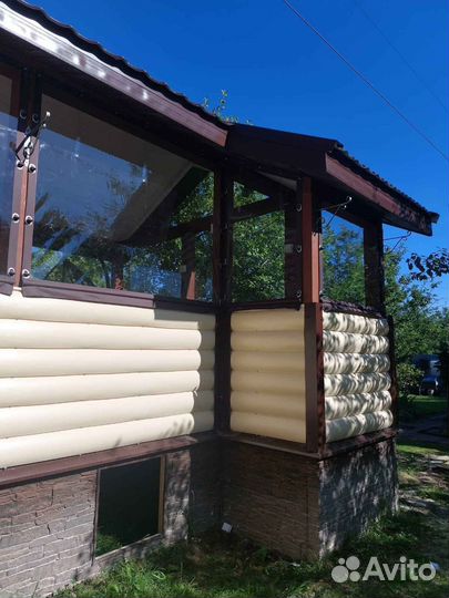 Мягкие окна для балконов, лоджий, веранд